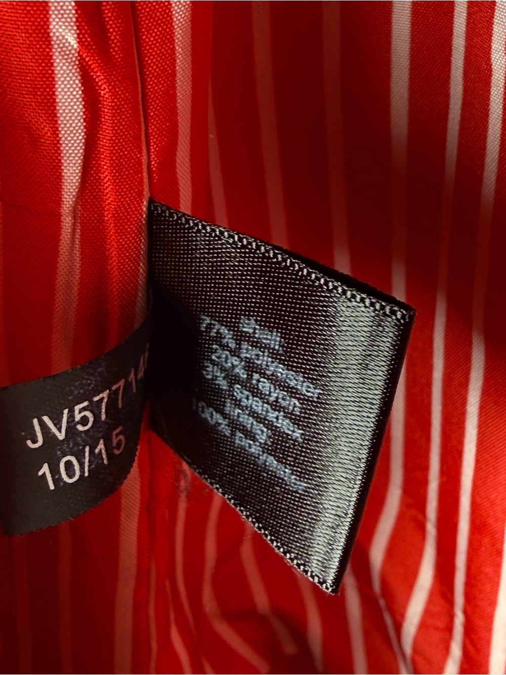 The Limited Orange Women's Single-Button Blazer with Striped Lining - Picture 2 of 4